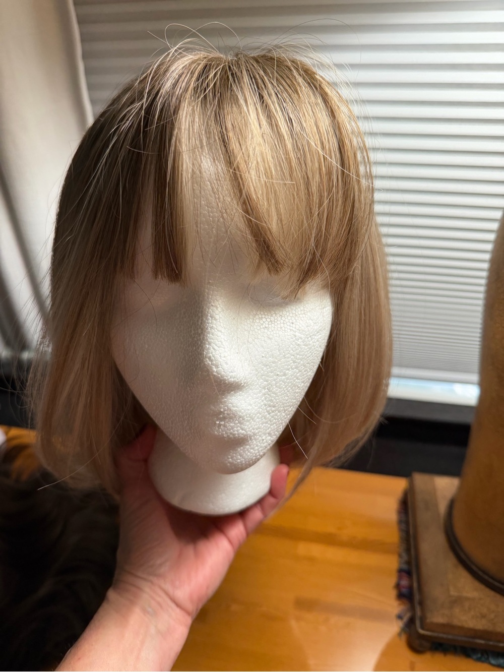 Blonde Synthetic Short Bob Wig